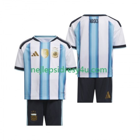 Fotbalový Dres Argentina Dětské Domácí Mistrovství světa 2026